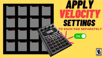 Set Different Pad Velocity Settings For Each Individual Pad On The SP-404 MKII