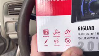 BOSS UAB616 Mechless single din car stereo review