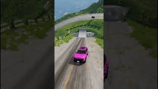 Huyndai Car fall   Beamng Drive  #beamngdrive #crashdrive