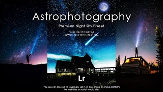 How To Edit Astrophotography | Free Lightroom Presets DNG & XMP Download  | Night Sky Preset screenshot 5