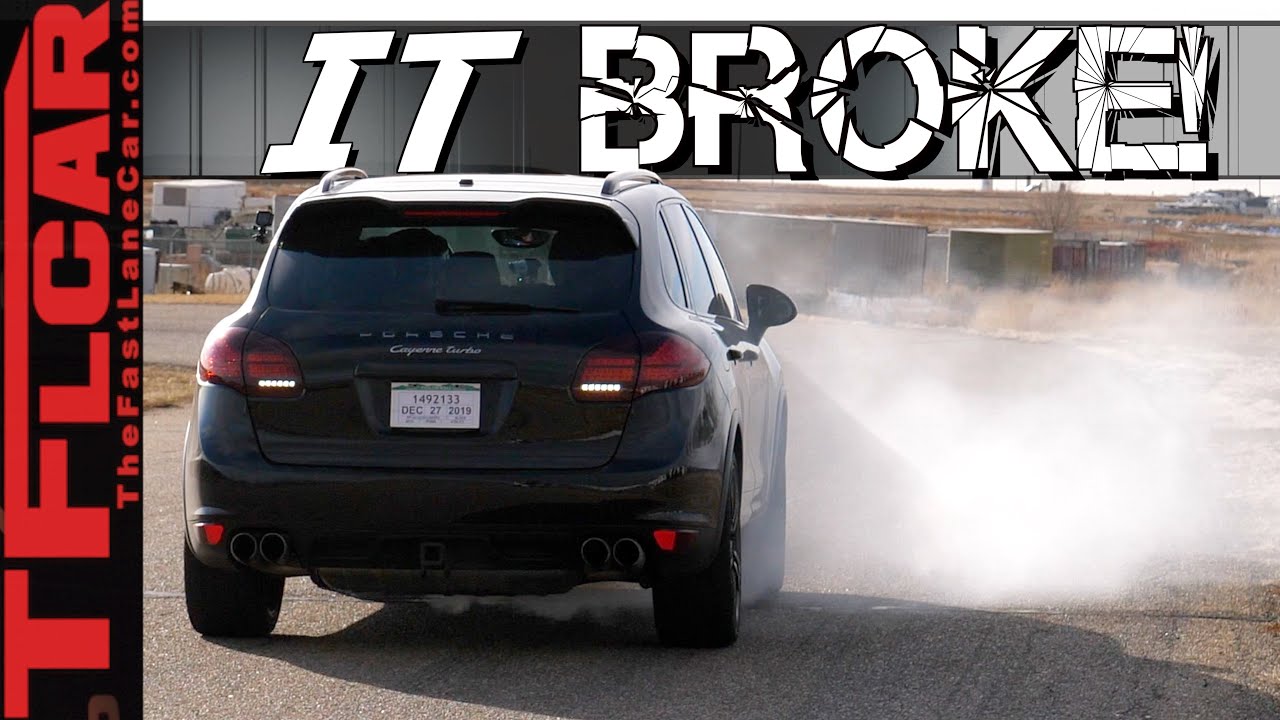 We Raced Our 2012 Porsche Cayenne Turbo Against The Tesla