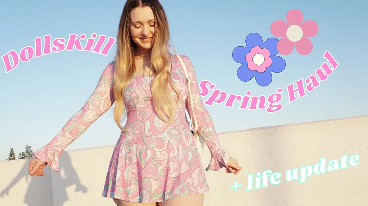 Dolls Kill Spring Haul + Life Update ft. trying Sk...