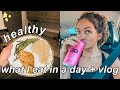 college day in my life: HEALTHY what I eat in a day, dealing with burnout, productive day!