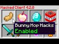 I secretly used a "HACKED CLIENT" in Minecraft UHC..