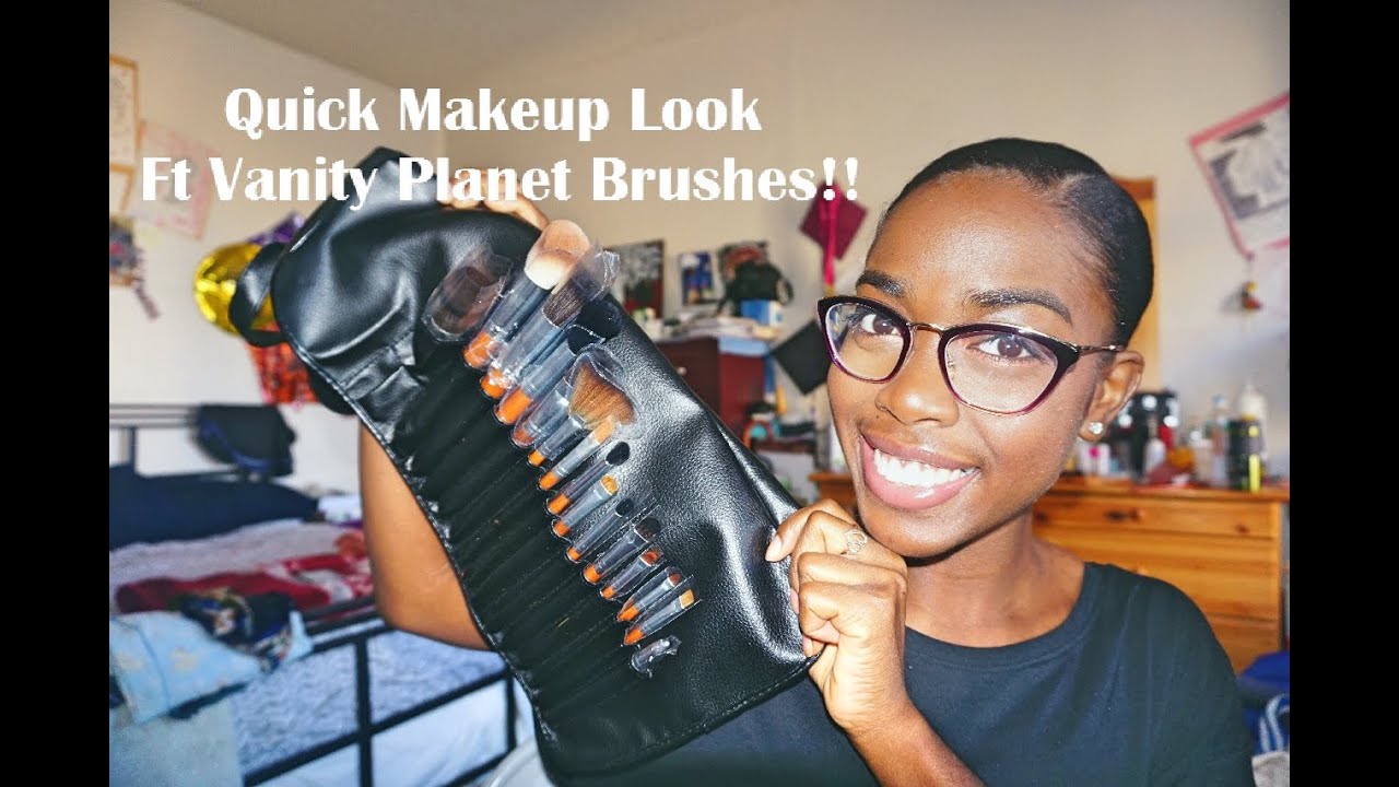 Quick Makeup Look ft Vanity Brushes! YouTube