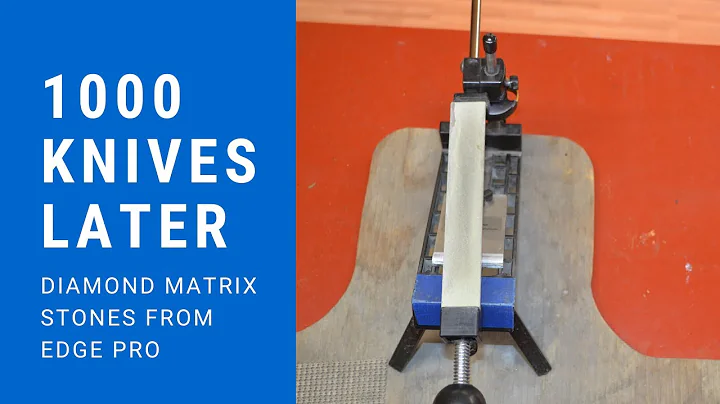 1000 Knives Later !!!  Edge Pro Diamond Matrix Stones