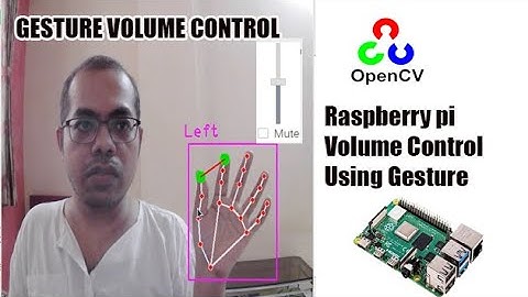 Gesture Volume Control | OpenCV Python | Computer Vision | raspberry pi 4 projects