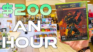 Making $200 An Hour Video Reselling Retro Games From Vendor Malls