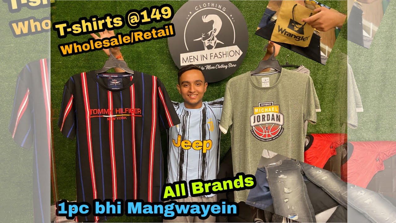 Wholesale TShirts Start From 50/ LUDHIANA💥🔥🔥 YouTube