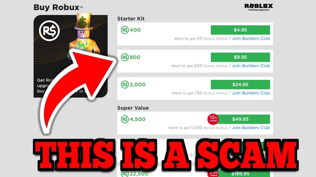 Roblox Is False Advertising Canada Sem - this scam is an ad on youtube roblox