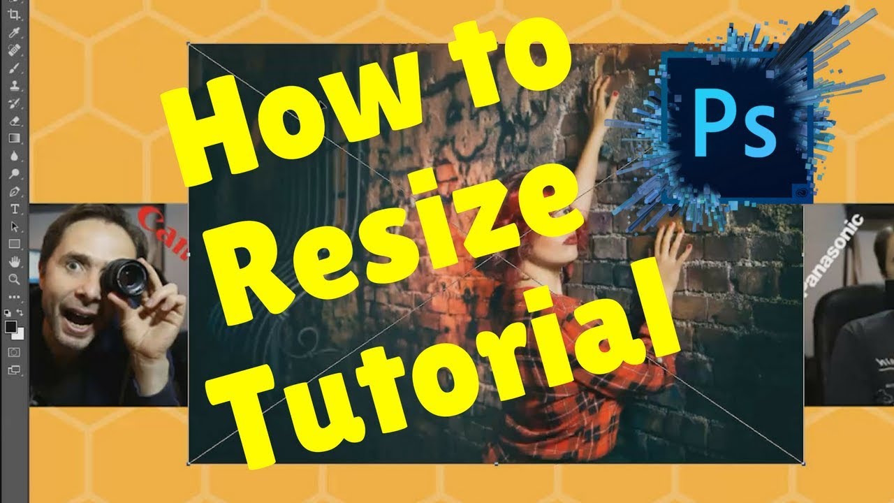 How to Resize Layers & Canvas for YouTube Channel Art in Photoshop CC ...