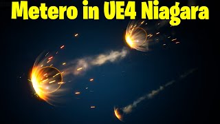 Meteor in UE4 Niagara Tutorial | Download Files screenshot 4