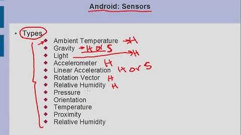 Best IOT and Android course: Sensors  part 1