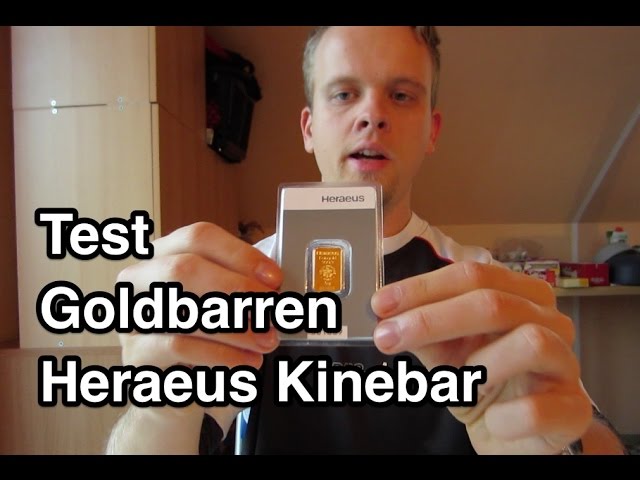 Test Heraeus Goldbarren Goldbarren Kaufen
