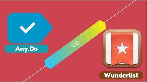 Any.Do vs Wunderlist: Creating Tasks | SoleilTech
