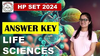 HP SET 2024 Answer Key LIFE SCIENCES | HP SET 2024 Paper II | PRIMELEARNING