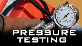 Hydraulic Pressure Testing