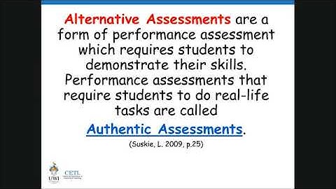 CETL Using myeLearning for Alternative Assessments Virtual Workshop REPEAT