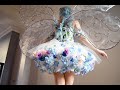How to make a fairy skirt with flowers and LEDs