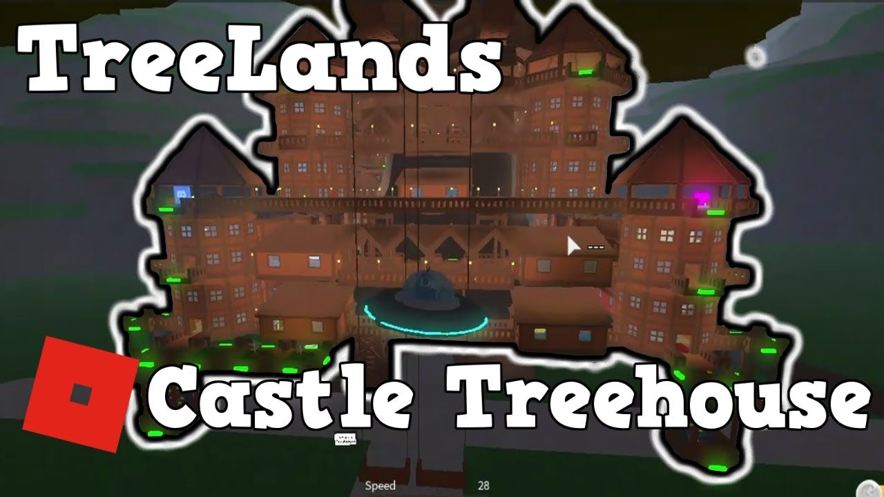 Castle Treehouse On Treelands Roblox Youtube