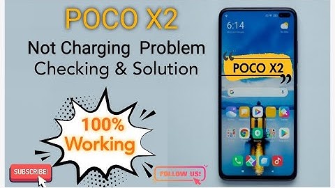 Poco X2 Not Charging Problem Checking & Solution | How To Fix Charging Problem | Gadget Glory