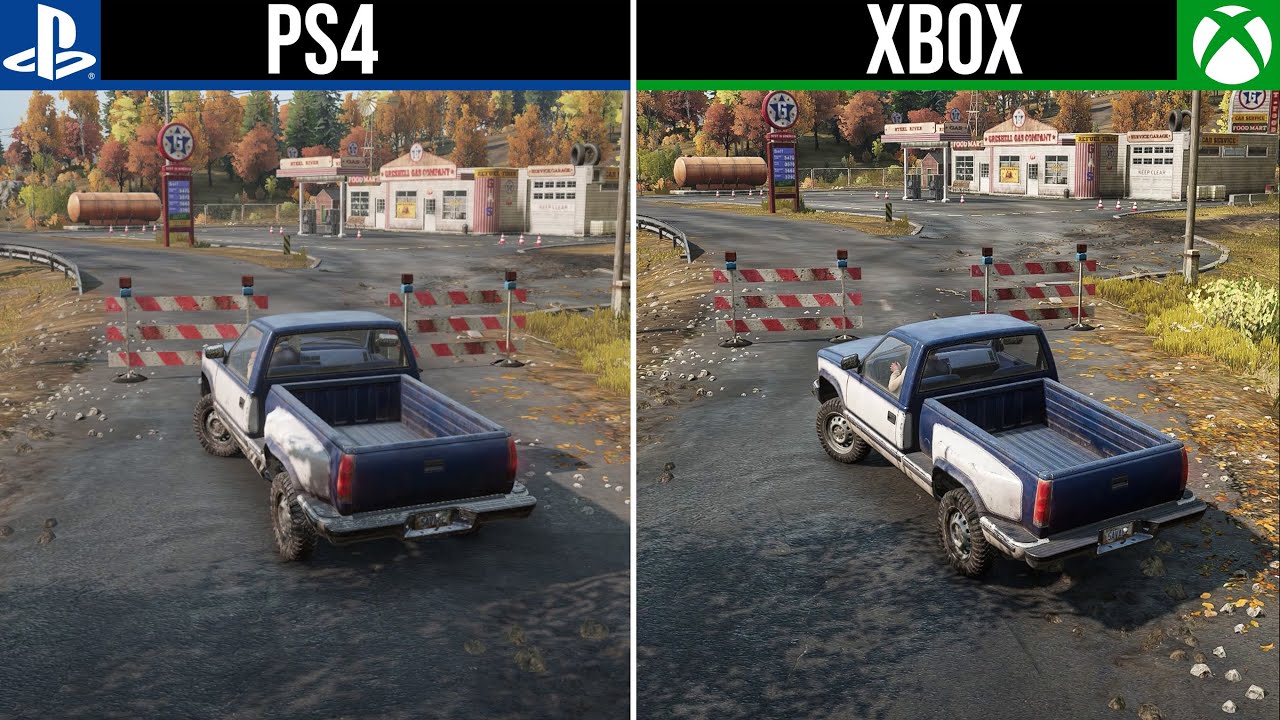PS4 vs Xbox Snowrunner Detailed Graphics Comparison 