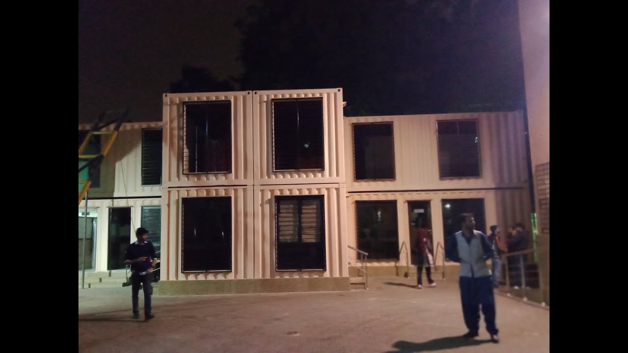 Making of Shipping container house in Pakistan shipping container