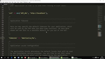 TIMEZONE - ZONA HORARIA UTC LARAVEL 5.4 | LARAVEL 5 + ANGULAR 4