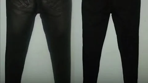 Como fazer uma calça preta voltar a ser preta?