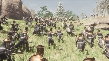 Stygian Invaders VS Nemedian Soldiers - Conan Exiles Cinematic Battle