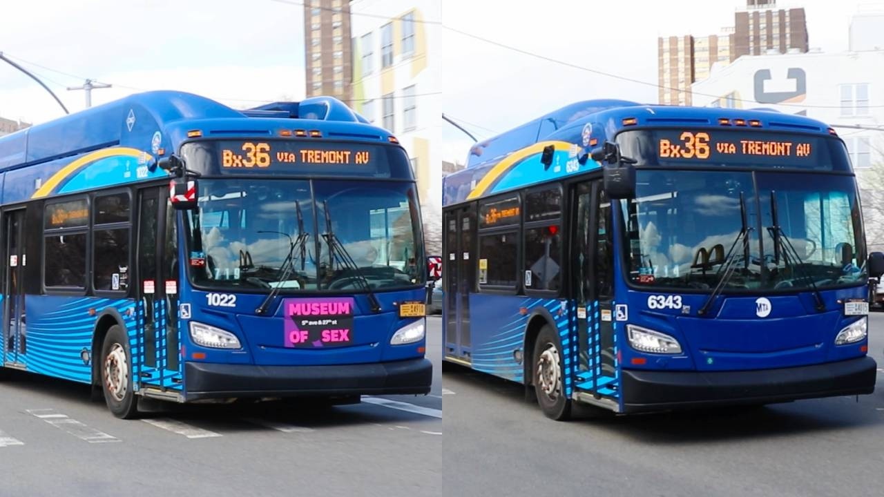 NYCT Bus: 2018 - 2025 New Flyer XD60 #6343 / XN60 #1022 on the