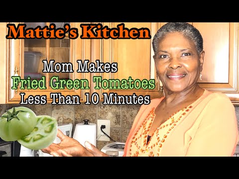 Mattie's Kitchen 🍅 Fried Green Tomatoes in 10 Minutes