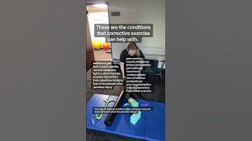 There is so much corrective exercise can help with when it comes to joint muscle stiffness.