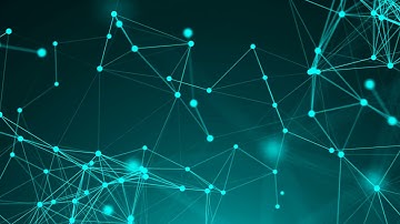 Background abstract background geometry surfaces lines digits and points abstract grid seamless loop