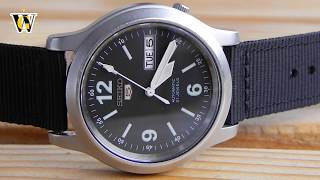 Seiko SNK805 FINAL MOD - YouTube