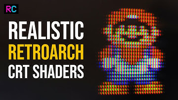 Most Realistic RetroArch CRT Shaders Ever! 🤯 - CyberLab Cybertron 4K HDR - Retro TV Filter