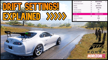 Drifting Controller Settings Explained - Forza Horizon 5