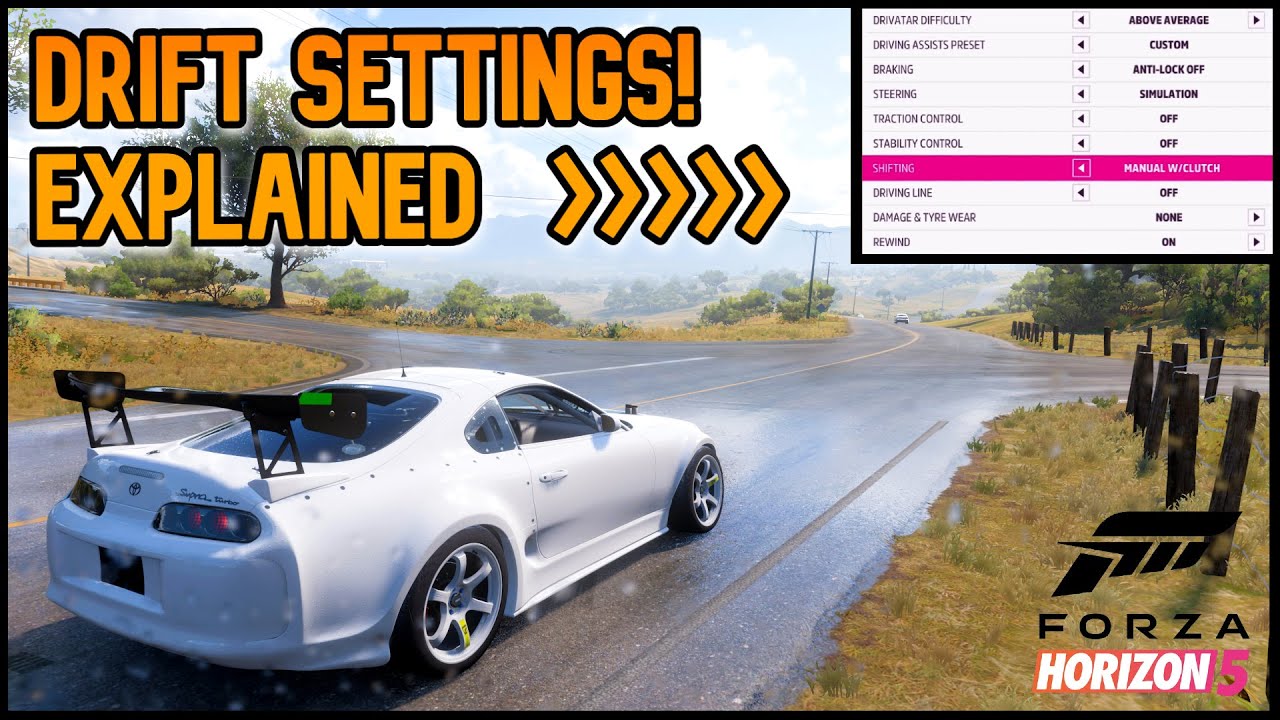 Дрифт настройки форза 4. Как настроить машину для дрифта в forza horizon 5.