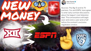 *HUGE* Big 12 speeding up ESPN TV talks || Pac 12 "hoping" for Expansion to 12 teams