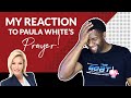 MY REACTION TO PAULA WHITE'S PRAYER SERVICE!