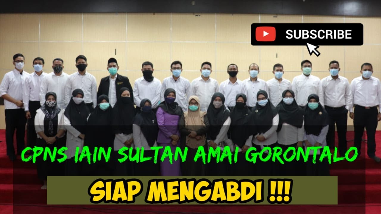 CPNS IAIN SULTAN AMAI GORONTALO SIAP MENGABDI