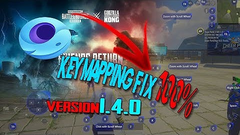 Gameloop Version 1.4.0 Keymapping Fix 💯% Work |  Kong vs Godzilla
