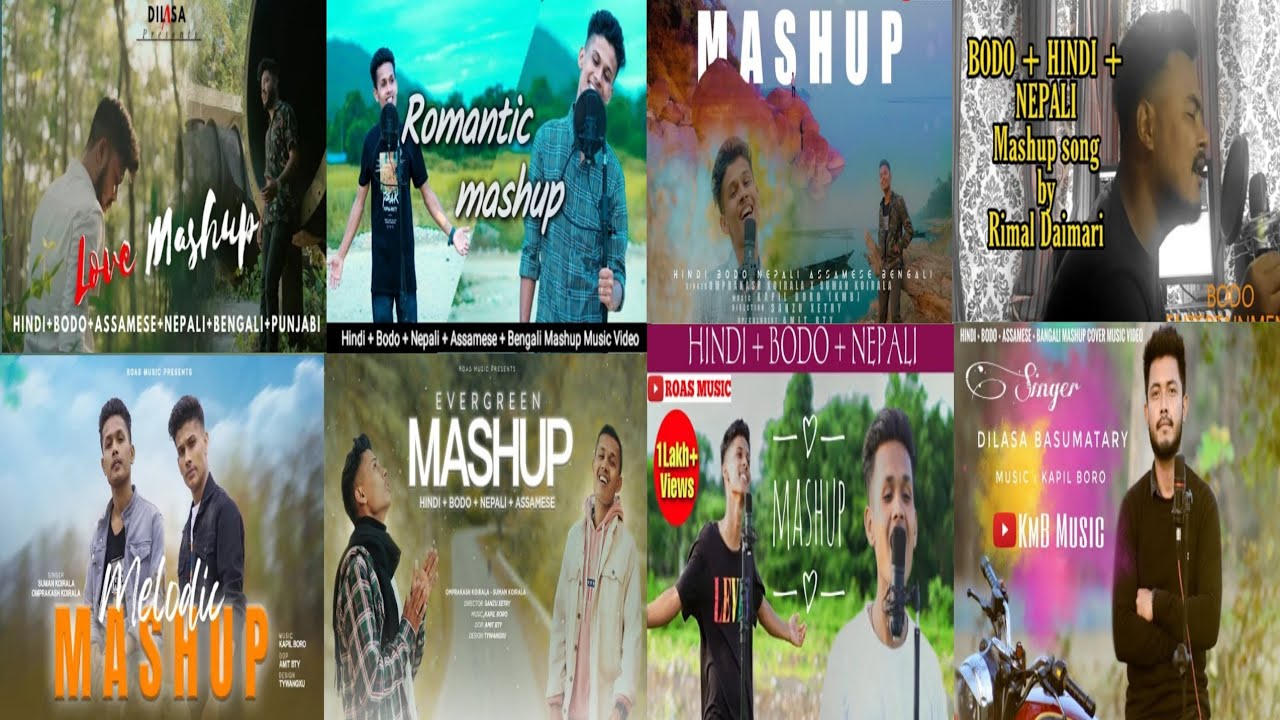 MashupHindiAssamese Nepali Bodo Bangali remix song music rohitthapa