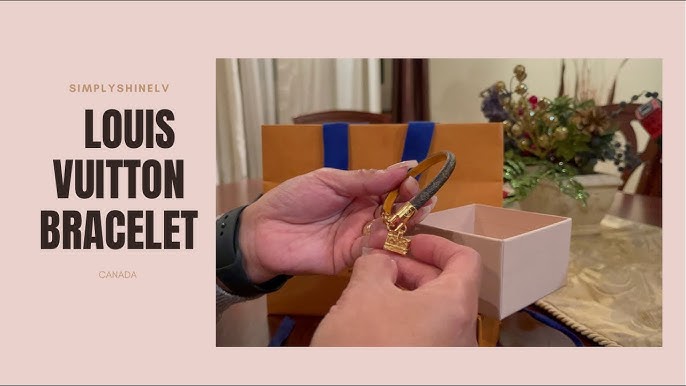 Louis Vuitton Crazy in Lock Bracelet - Brass Charm, Bracelets - LOU546763