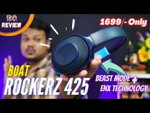 Boat Rockerz 425 Bluetooth Headphone ⚡ With Beast Mode & ENx Technology ⚡ Best Gaming Headphone