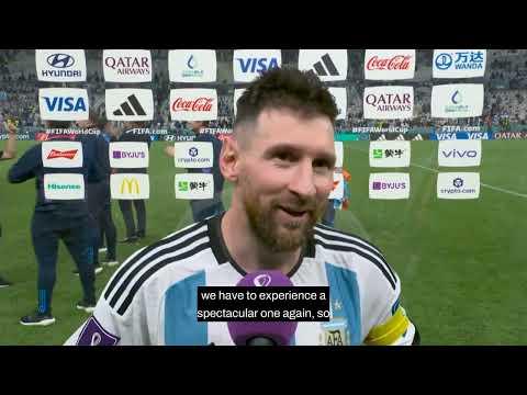 Argentina 3 - 0 Croatia | Lionel Messi post-match interview (English subtitles)