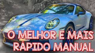 O MELHOR E MAIS RÁPIDO CARRO MANUAL DO MUNDO! Avaliação Porsche 911 CARRERA T