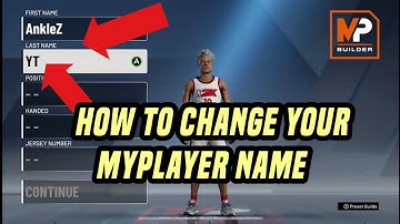 HOW TO CHANGE MYPLAYER NAME NBA2K20!!