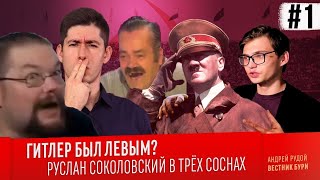 Ежи смотрит ГИТЛЕР БЫЛ ЛЕВЫМ? Руслан Соколовский в трёх соснах