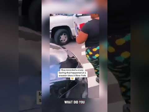 She left her car in traffic to go get shoes??😨 #viralvideo #youtubeshorts
